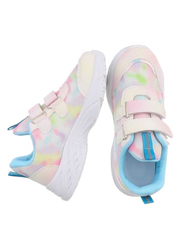 Ital-Design Freizeitschuh in Rosa und Blau