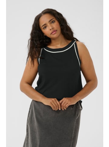 KAFFE curve Strickpullover KCmallie Regular fit in Black Deep