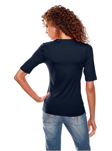 Heine V-Shirt in marine