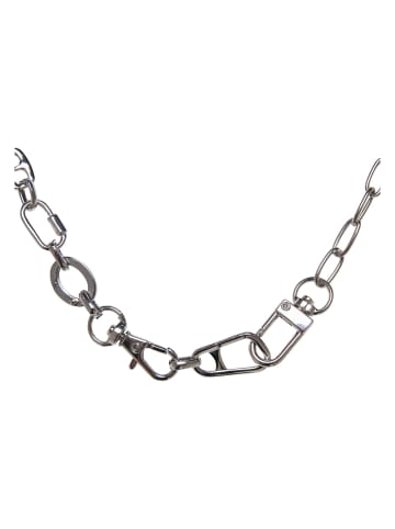 Urban Classics Urban Classics Unisex Various Fastener Necklace in silver