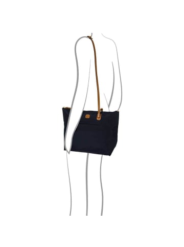 BRIC`s X-Bag Shopping L Sportina - Schultertasche 39 cm (poppy) in ozean blue