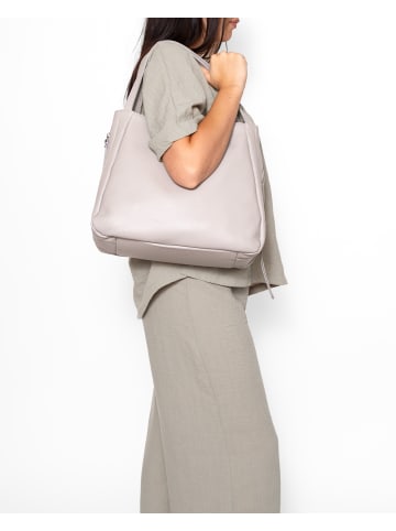Chiara Ferretti Schultertasche in LIGHT GREY
