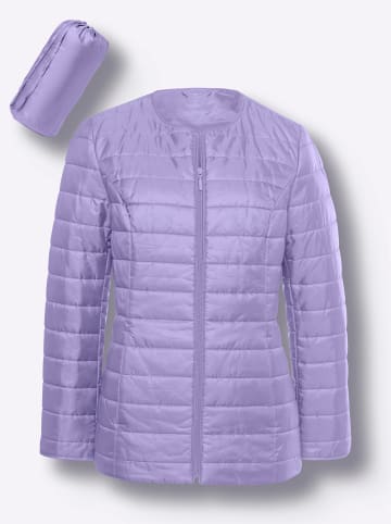 Sieh an! Steppjacke in lavendel