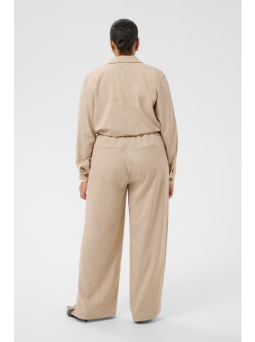 KAFFE curve Casual Hose KColina Loose fit in Feather Gray Melange