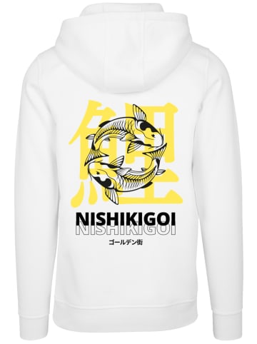F4NT4STIC Hoodie Koi Golden Gai in weiß