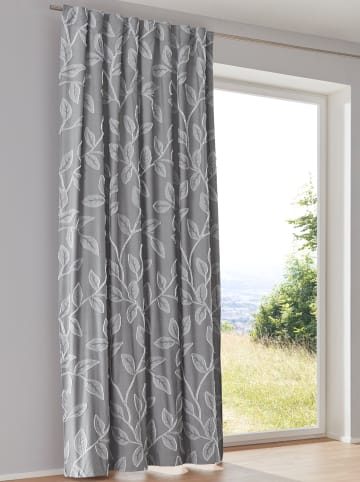 Heine Dekoschal in grau