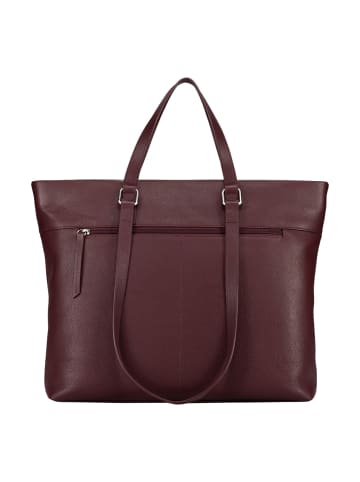 Jost Lysa Business Shopper Leder 36 cm Laptopfach red
