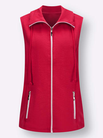 Sieh an! Jerseyweste in erdbeere