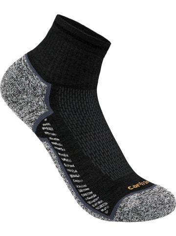 CARHARTT  Socke "Force™ Midweight Quarter Sock 3 Pair" in Schwarz