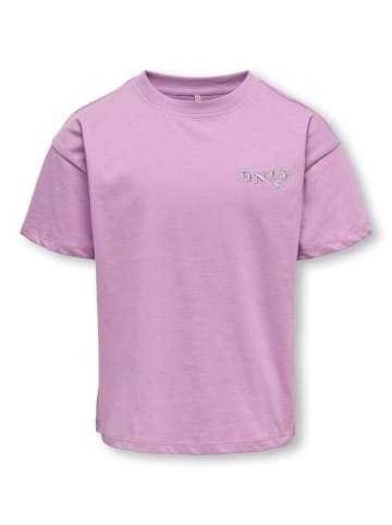 KIDS ONLY T-Shirt KOGMAIKEN LIFE CROP S/S ONLY in african violet