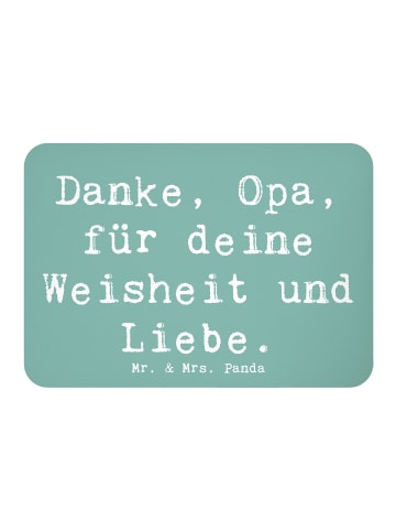 Mr. & Mrs. Panda whiteboardmagnet Spruch Opa Weisheit und Liebe ... in Meeresbrise