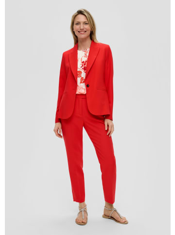 s.Oliver BLACK LABEL Indoor-Blazer langarm in Rot