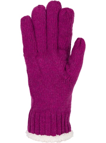 styleBREAKER Strickhandschuhe in Himbeere