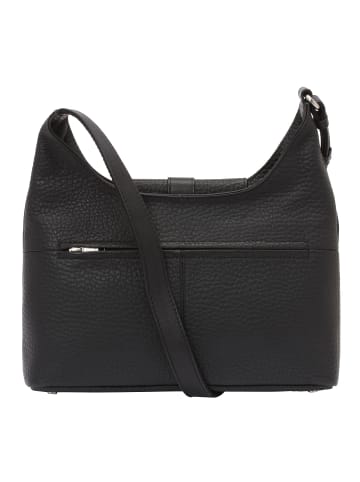 VLD VOi Leather Design Boston Olga Umhängetasche Leder 30.5 cm in schwarz