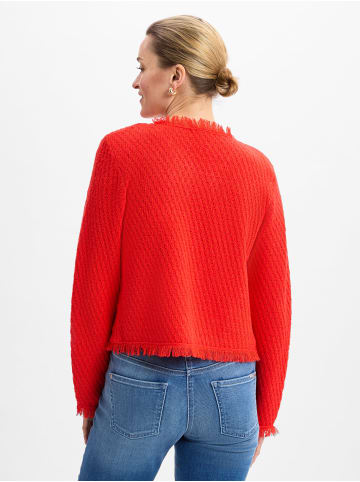Marie Lund Strickjacke in rot - 0002