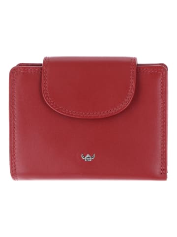 Golden Head Polo Geldbörse RFID Schutz Leder 12 cm in rot