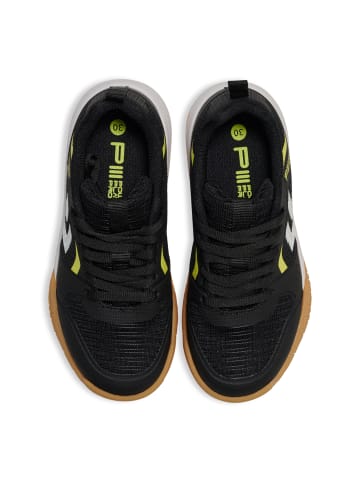 Hummel Hummel Hallenschuh Piii Power Innenbereich Kinder in ANTHRACITE/BRIGHT GREEN