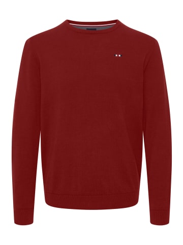 FQ1924 Strickpullover FQElliot 21900457-ME  Schlichter Strickpullover in Rot