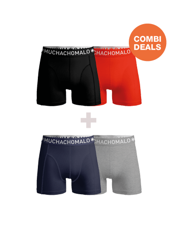 Muchachomalo 4er-Set: Boxershort in Mehrfarbig - für Herren