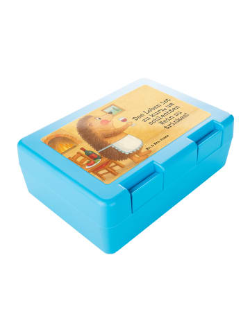 Mr. & Mrs. Panda Lunchbox Igel Wein Design mit Spruch in Weiß