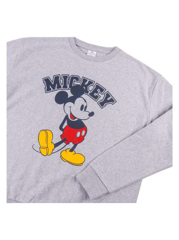 Disney Mickey Mouse Pullover Sweatshirt in Grau