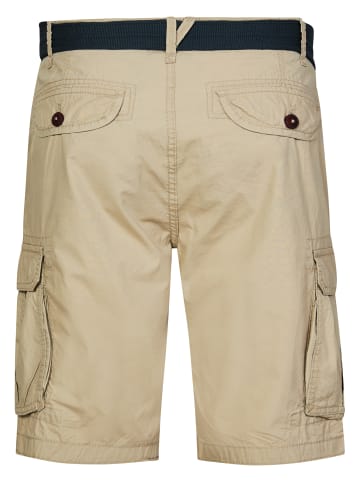 Petrol Industries Cargo-Shorts mit Gürtel in Braun