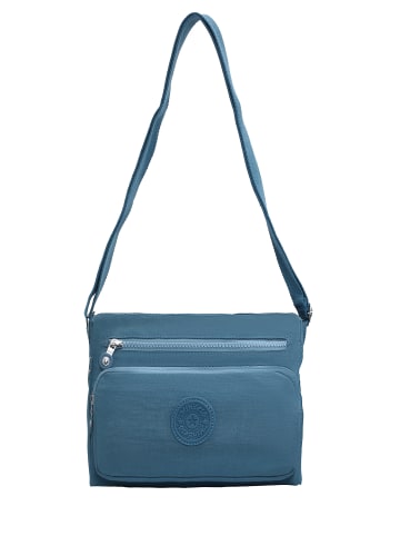 Mindesa Damen Umhängetasche in Denim Blau
