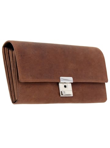 Alassio Kellnerbörse Leder 18,5 cm braun