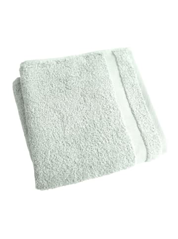 Framsohn 2er Set: Walkfrottier BIO Handtuch "ORGANIC" in Jade - (L) 100 x (B) 50 cm