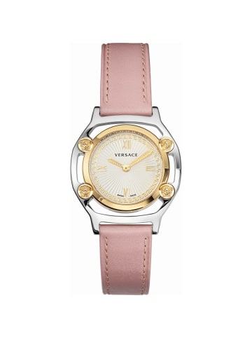Versace Analoguhr für Damen in Rosa