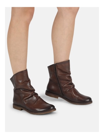 Felmini Wide Fit Stiefelette in Dunkelbraun