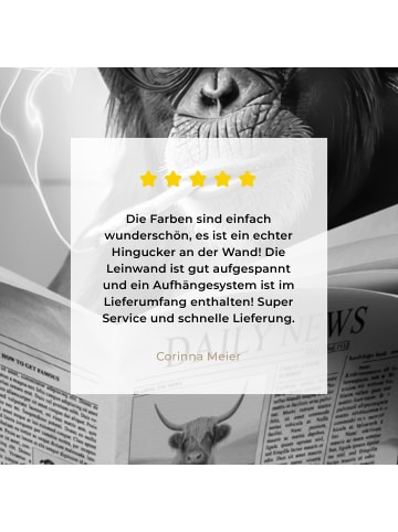 MuchoWow Leinwand bilder Mehrfarbig (BxH)