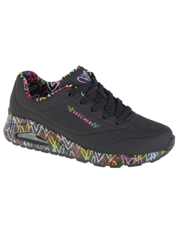 Skechers Skechers Uno-Loving Love in Schwarz