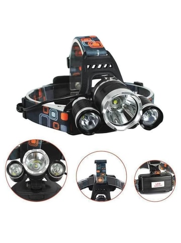 Wisam® 3000 Lumen Hochleistungs LED Stirnlampe mit 4 Modi und aufladbaren Batterien