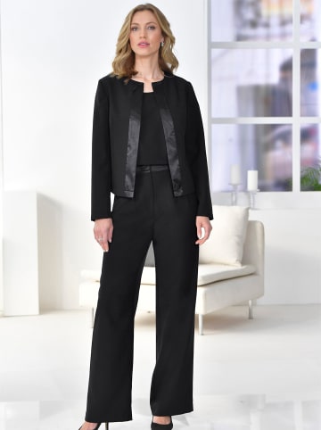 Sieh an! Marlene-Hose in schwarz