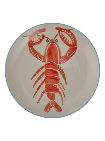 Butlers Teller CORAL COAST Hummer in Orange / Beige