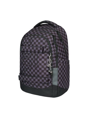 BAAGL 3-tlg. Set: Schulrucksack Skate max in Schwarz SKA grau
