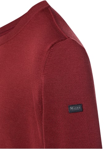 März Strickpullover in bordeaux - 0070