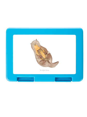 Mr. & Mrs. Panda Aufbewahrungsbox Otter Kind ohne Spruch in Weiß