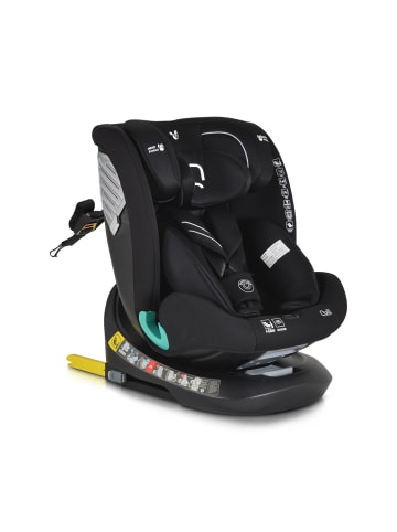 Cangaroo i-Size Kindersitz Quill in schwarz