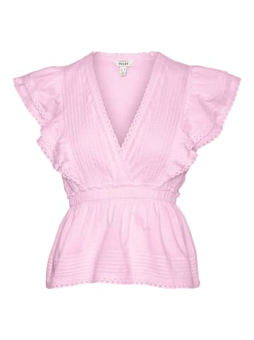 Vero Moda Top mit Schößchen in Roseate Spoonbill