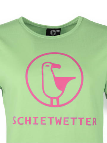 SCHIETWETTER "Mona",  aus 100% Baumwolle in mint/pink