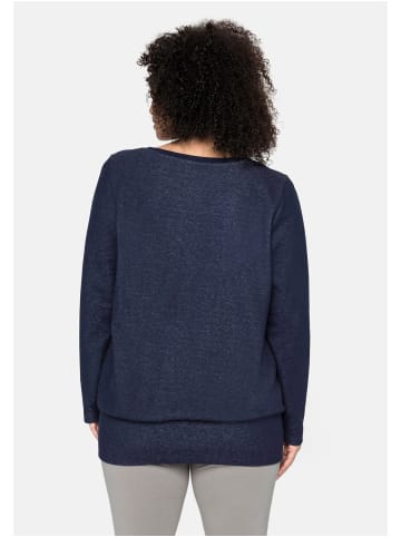 sheego Sweatshirt in marine