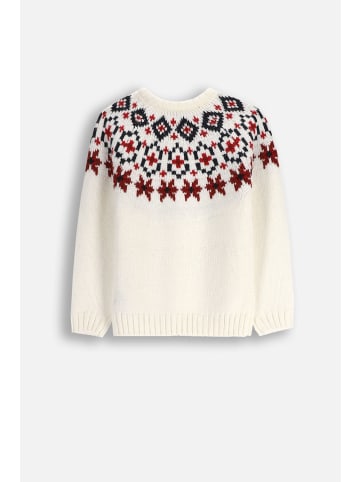 Coccodrillo Strickpullover in ecru