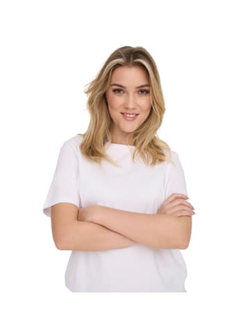 ONLY T-Shirt 4er Pack in Weiß/Schwarz