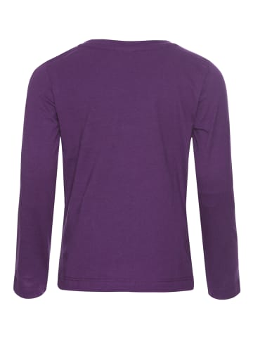 Kidsworld Langarmshirt in dunkel lila