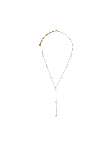 Steel_Art Perlenkette Damen Nanna goldfarben in goldfarben