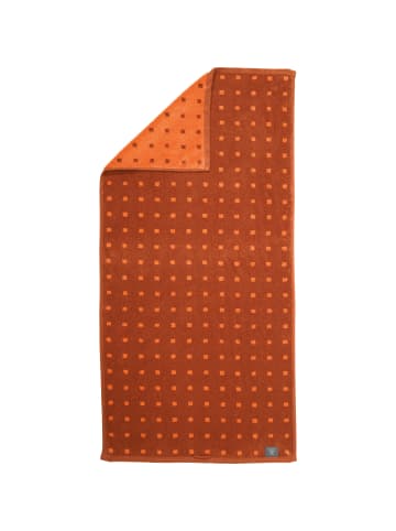 Erwin Müller Frottier, Jacquard Duschtuch 2er-Pack Sigmaringen in terra
