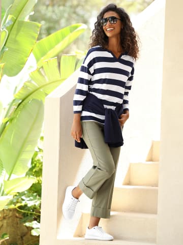 Heine Ringelshirt in marine-weiß-geringelt