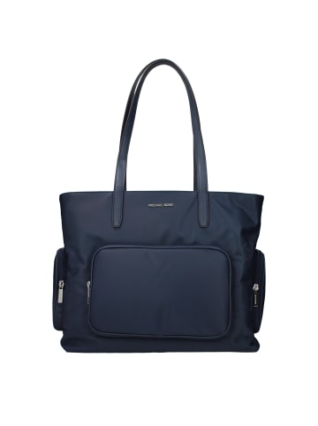 Michael Kors Blau Stoff Schulter Tasche